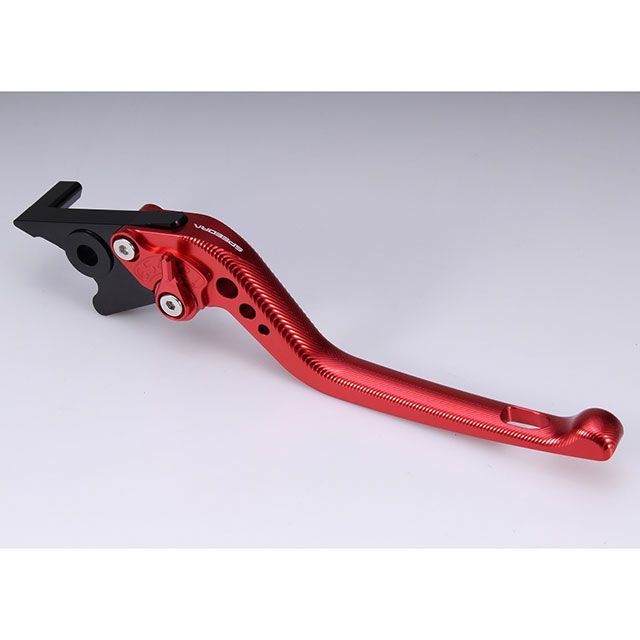 ●メーカー名：SPEEDRA(スピードラ)●商品名：アジャストブレーキレバー 3Dロング（レバー本体カラー：レッド）●アジャスターカラー レッド・アジャスターカラー：ブラックはこちら・アジャスターカラー：シルバーはこちら・アジャスターカラー：ゴールドはこちら・アジャスターカラー：チタンはこちら・アジャスターカラー：ブルーはこちら●メーカー品番：LVEG095RD-RD●JANコード：4580556299166ブランド名が「SSK」から「SPEEDRA」へ変更となっております。ブランド名変更に伴い製品は順次、変更品へ切り替わる予定ですが、在庫状況により、しばらくの間は、現行品と変更品が混在するかと存じますが、ご理解、ご了承いただきますようお願い申し上げます。商品の保証は、メーカー保証書の内容に準じます。カラー：レバー本体／レッド■レバー長さ：約172mm■高強度アルミニウム合金素材6061を精密加工したレバー本体にアルマイト処理を行うことにより高級感を与え、高精度を実現しました。■純正ブレーキマスターシリンダーに装着できます。■握りやすい形状により操作に必要な力を低減。■6段階アジャスターにより最大約28mmまで調整が可能となっており、好みのレバー位置にセッティング可能ですので手の小さな女性でも快適な操作性を確保出来ます。■レバー前面部分には滑り止めの溝加工を施し、操作の安全性を高めます。■レバーエンド部に風圧を逃すスリット加工が施してあります。■商品を発送する際に補修部品のリストを同梱させていただいておりますので、破損や日焼け等があった場合の部品単位での販売も可能となっております。※画像はイメージです。取付ブラケットの形状は実物と異なる場合があります。※取り付け車種により純正レバーに付属する部品をご使用いただく場合がございます。※レバー交換後は必ず異常が無いか確認を行ってください。※モニターの環境等の理由により画像の色と実物の色が若干異なって見える場合がございます。※この商品は予告なしに価格や仕様を変更する場合がございます。※掲載画像はイメージです。実際の商品とは色味や仕様が異なる場合がございます。メーカー車種年式型式・フレームNo.その他ヤマハMT-09 Y-AMT2024〜※商品掲載時の適合情報です。年式が新しい車両については、必ずメーカーサイトにて適合をご確認ください。