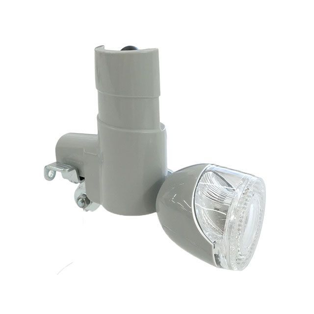 ●メーカー名：Hapyson(ハピソン)●商品名：Hapyson LED発電ランプ YB-405-H 4.4V-1.2W（グレー）●メーカー品番：YB-405-H●JANコード：4571383196414商品の保証は、メーカー保証書の内容に準じます。カラー：グレー走りが軽いゴムローラーを採用。ワイド露光で安全性アップ！中心光度約3，5cd（照度約35lx）の明るいライト約35ルクスの明るさワイド露光で側面からも強い光で安心ゴムローラーで軽い走りフロントリフレクター付きJIS規格の明るさに準拠起倒式ダイナモ採用使用電池：4.4V-1.2W使用光源：高輝度.5W白色LED×1個中心照度：約35Lx（1m前方？15km／h）寸法：6W×122D×11H（mm）質量：約242g付属品：歯付座金、M6ネジ、M6ナット※掲載画像はイメージです。実際の商品とは色味や仕様が異なる場合がございます。