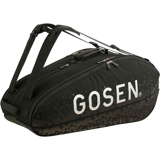 ●メーカー名：ゴーセン / GOSEN●商品名：BA26PR ラケットバッグPRO（ブラック）●メーカー品番：BA26PR●JANコード：4549203089437商品の保証は、メーカー保証書の内容に準じます。カラー：ブラック原産国：中国素材：ポリエステルプレイヤーの利便性を追求したモデル。ラケット・シューズ・衣類ルームがそれぞれ独立し、収納性アップ。※掲載画像はイメージです。実際の商品とは色味や仕様が異なる場合がございます。