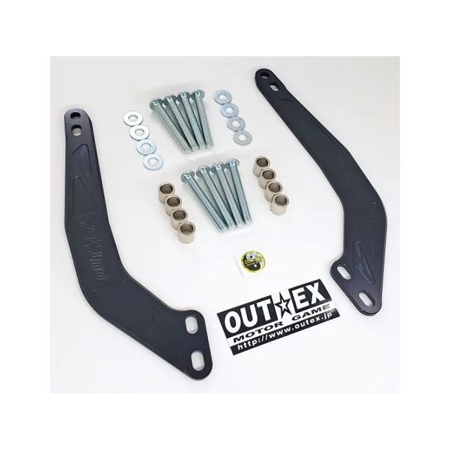 ●メーカー名：アウテックス / OUTEX●商品名：DR-Z4SM/DR-Z4S ステムスタビライザー（ブラックアルマイト）●メーカー品番：SS25-BLACK商品の保証は、メーカー保証書の内容に準じます。カラー：ブラックアルマイト【ステムスタビライザーの特長】アッパーとアンダーを連結している為、捩れ剛性が上がります。クイックなハンドリング／旋回性向上／コーナーリングスピードアップ／チャタリング減少／直進安定性／ブレーキング時の安定感インナーチューブのスムーズなストローク／転倒してもフロントフォークが捩れにくいストッピーも距離が伸びました（中しゃち談）※掲載画像はイメージです。実際の商品とは色味や仕様が異なる場合がございます。メーカー車種年式型式・フレームNo.その他スズキDRZ4S/DRZ4SM※商品掲載時の適合情報です。年式が新しい車両については、必ずメーカーサイトにて適合をご確認ください。