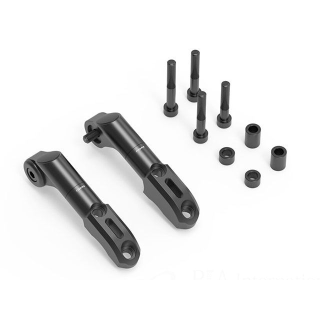 リゾマ Side Mount mirror mounting kit（includes：Screws（2x）M10x1、25x20-M6x35-（2x）M6x40 M6x45） T-Max 560 T-Max 560 Tech Max BS769B