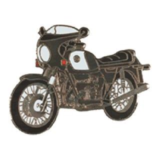 ワゲナー ピンバッチ BMW R90S カラー グレー P0244
