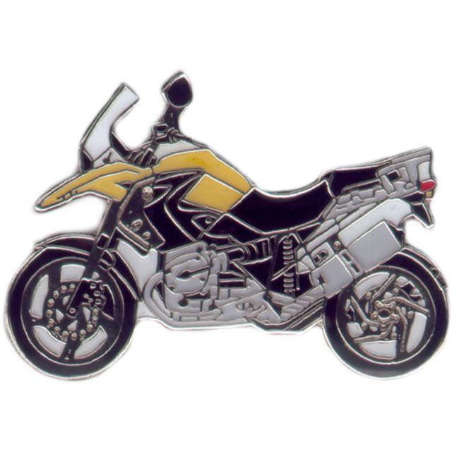 ワゲナー ピンバッチ BMW R1200GS （08-） カラー イエロー P1095