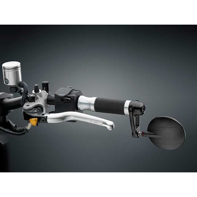 リゾマ Mirror「SPY-ARM」φ80 汎用 カラー ブラック BS303B