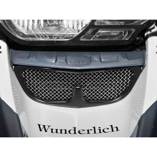 Wunderlich オイルクーラーガード ブラック R1200GS ＆ Adventure （08-） W27300-202 ワンダーリッヒ オイルクーラー関連パーツ バイク R1200GS R1200GSアドベンチャー
