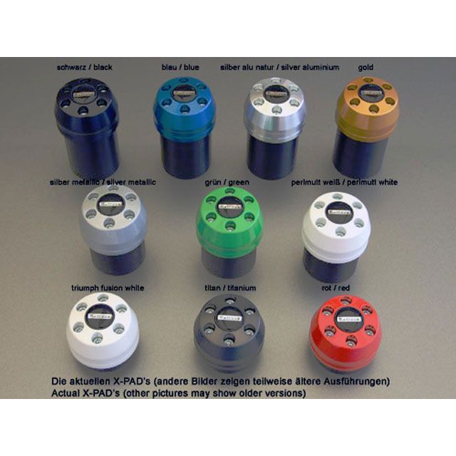 パイツマイヤー クラッシュパッド X-Pad Suzuki GSX-S 1000 GSX-S 1000 Katana カラー ゴールド 41SU35AG