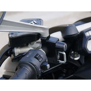 ベビーフェイス 32mm ミラーホルダータイプ 汎用 仕様 ミラーホールM8mm カラー ブラック 009-LC232BK