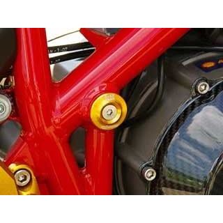 ベビーフェイス フレームキャップ 4pc S4R/S2R/Hypermotard カラー ゴールド 005-D0006GD