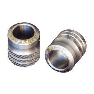 ベビーフェイス ハンドルバーエンド φ30 ロング φ12（取付穴） S1000RR 仕様 アルミ削り出しタイプ カ..