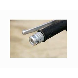 ベビーフェイス ハンドルバーエンド φ30 ロング φ14-16/18-19（ハンドルバー内径） DUCATI 仕様 アルミ削り出しタイプ カラー シルバー 005-BEL01SV