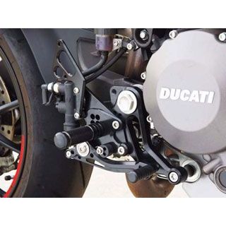 ベビーフェイス バックステップキット MONSTER 796 カラー シルバー 002-D014SVc