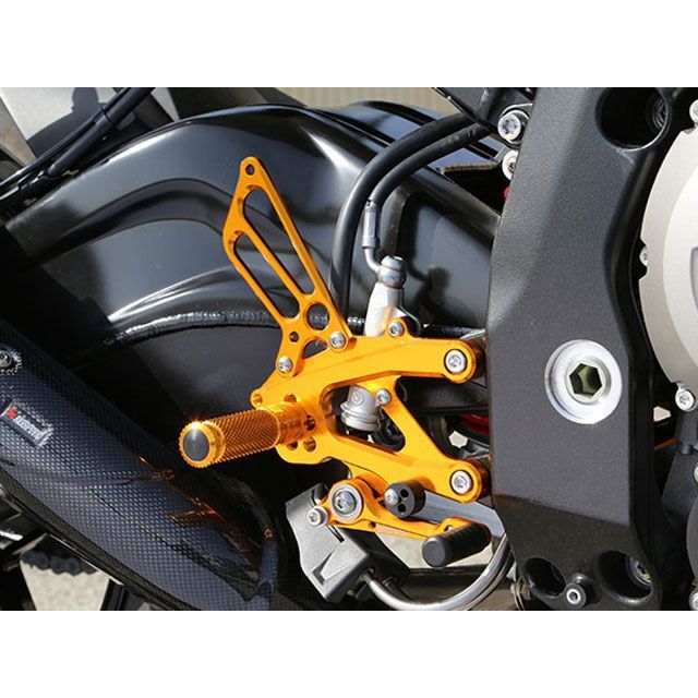 Backsteps - ベビーフェイス バックステップキット S1000R カラー ゴールド 002-BM006GD