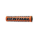 RENTHAL SX バーパッド サイズ：200mm カラー：オレンジ G4608 レンサル ハンドル周辺パーツ バイク 汎用