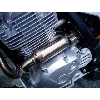 【メーカー直送】力造 Rikizoh レーシングエキゾーストパイプ ステンレス製 SCORPA TY125 4T（TYS125F SY125） 用 TY125 4T（TYS125F SY125） カラー シルバー PC-18320TYS