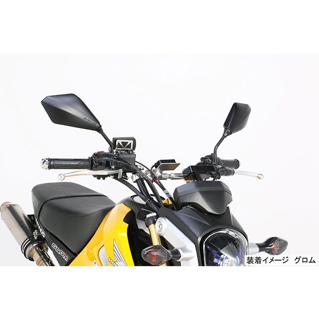 キタコ GPRミラー 汎用 仕様 10mm正ネジタイプ タイプ 左側 675-1203031