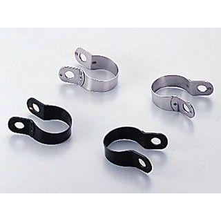 ハリケーン フレーム・スイングアーム用ウインカー取付バンド 汎用 カラー ポリッシュ HA5781S