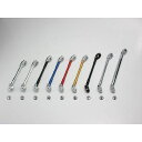 ハリケーン ハンドルブレース XSサイズ スリム 汎用 カラー シルバー/レッド HB0678R