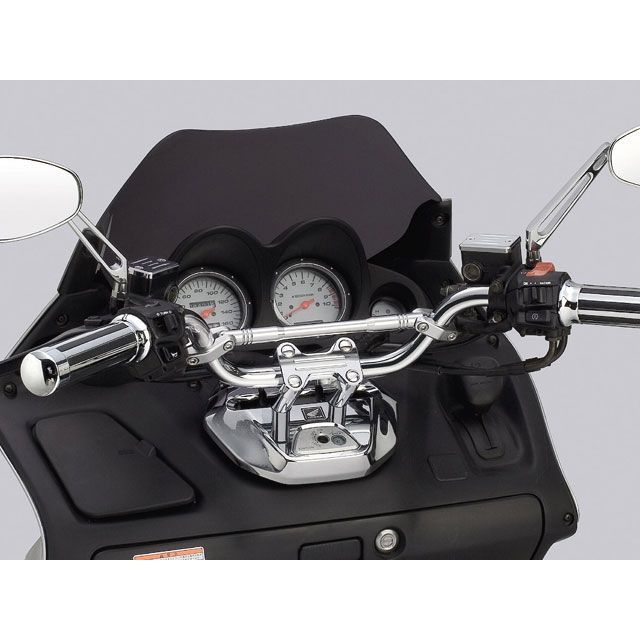 ハリケーン ハンドルブレース Lサイズ スリム 汎用 カラー シルバー/ブルー HB0692BU