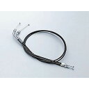 ハリケーン スロットルケーブル W 150mmロング(ブラック) CB400フォア HB6192