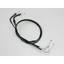 ハリケーン スロットルケーブル W 300mmロング(ブラック) ドラッグスター400(FI) HB6345-20
