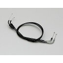 ハリケーン スロットルケーブル W(ブラック) HB6352-20