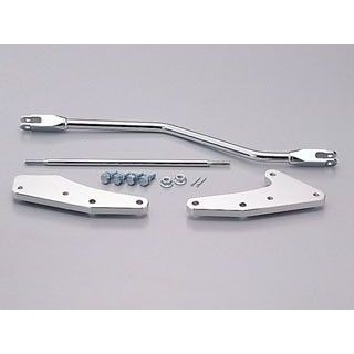 ●メーカー名：ハリケーン / HURRICANE●商品名：フォワードコントロールキット●メーカー品番：HF5321-01●JANコード：4936887697308商品の保証は、メーカー保証書の内容に準じます。●ノーマル比100mmフォワード 30mmアップ●備考ロングクルージングで疲れない本格派アメリカンチョッパースタイルに！ プルバック系ハンドルとの組み合わせでより一層効果あるポジションが完成します。ノーマルのステップホルダーにボルトオン。ペダルの高さ調整可●仕様プレートはジュラルミン削り出し ポリッシュアルマイトメーカー車種年式型式・フレームNo.その他ホンダVツインマグナ/S〜1998※商品掲載時の適合情報です。年式が新しい車両については、必ずメーカーサイトにて適合をご確認ください。