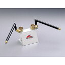 ハリケーン セパレートハンドル用 ハンドルバー GEタイプ 左/右セット 汎用 カラー ブラック/ゴールド HS0034G