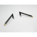 ハリケーン セパレートハンドル用 ハンドルバー ZEタイプ 左/右セット 汎用 カラー ブラック/ゴールド HS0037G
