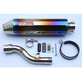 ケイツーテック SEROW250 K-Dirt「ケイ・ダート」チタンスリップオンマフラー 仕様 モタードタイプ 付属 極小バッフル sero-moti