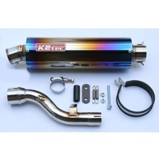 ケイツーテック SEROW250 K-Dirt「ケイ・ダート」チタンスリップオンマフラー 仕様 S5タイプ 付属 小バッフル sero-s5ti-s