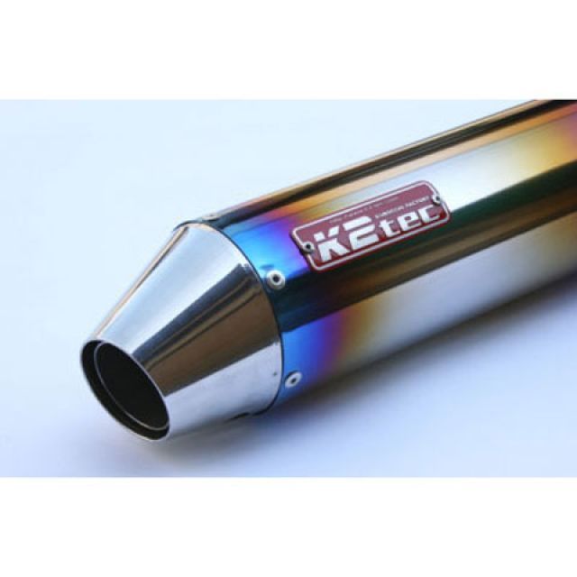 Other - ケイツーテック GPスタイル STDサイレンサー Motard 60.5/P50（チタン） バンド止めタイプ 汎用 仕様 外径φ100、筒長420mm gpsmo-42t6b5