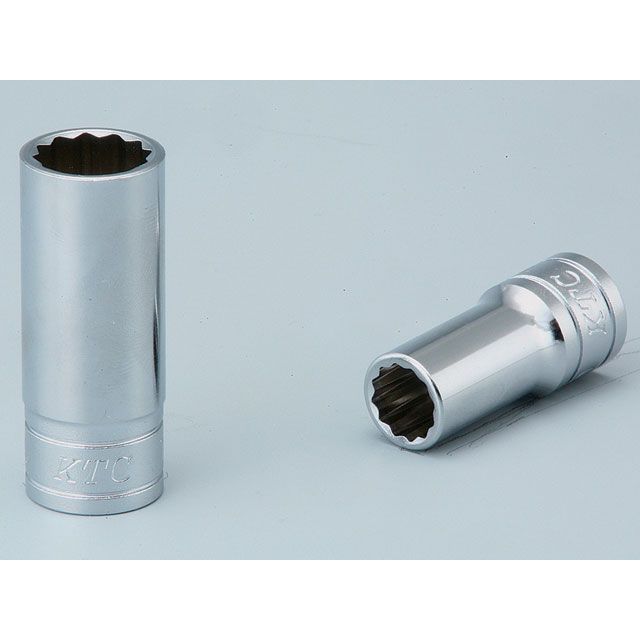 ケイティーシー B3M-24W-S（9.5SQ） セミディープソケット12角（パック） B3M-24W-S