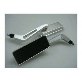 KN企画 カスタム アルミバックミラー 左右セット 8mm正ネジ 汎用 BA33