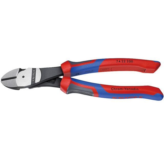 Tool Kits - クニペックス 7422-200 強力型斜ニッパー（ベントタイプ） ・7422-200