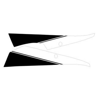 【メーカー直送】エムディーエフ YZF-R6（06-07） グラフィックキット ストロボモデル レッドタイプ YZF-R6 タイプ アンダーカバーセット M07R6-D-RD-UN