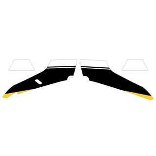 【メーカー直送】エムディーエフ TMAX（08-11） グラフィックキット ストロボモデル パンプキンイエロータイプ TMAX タイプ アンダーカバーセット M08TMAX-D-PY-UN