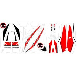 【メーカー直送】エムディーエフ TMAX（08-11） グラフィックキット ストロボモデル レッドタイプ TMAX タイプ コンプリートセット M08TMAX-D-RD-ALL