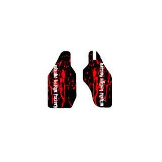【メーカー直送】エムディーエフ CRF250L（12-16） グラフィックキット ブラッディーモデル レッドタイプ CRF250L タイプ フォークガードセット MCRF-C-RD-FG