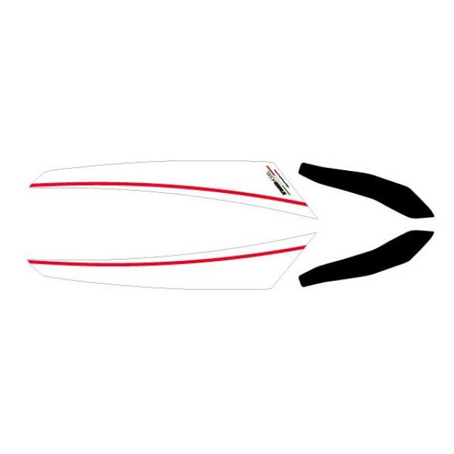 【メーカー直送】エムディーエフ 1199/899 全年式 グラフィックキット アタッカーモデル ホワイトタイプ 1199/899 タイプ ライトカウルセット MDUC03-A-WH-LC