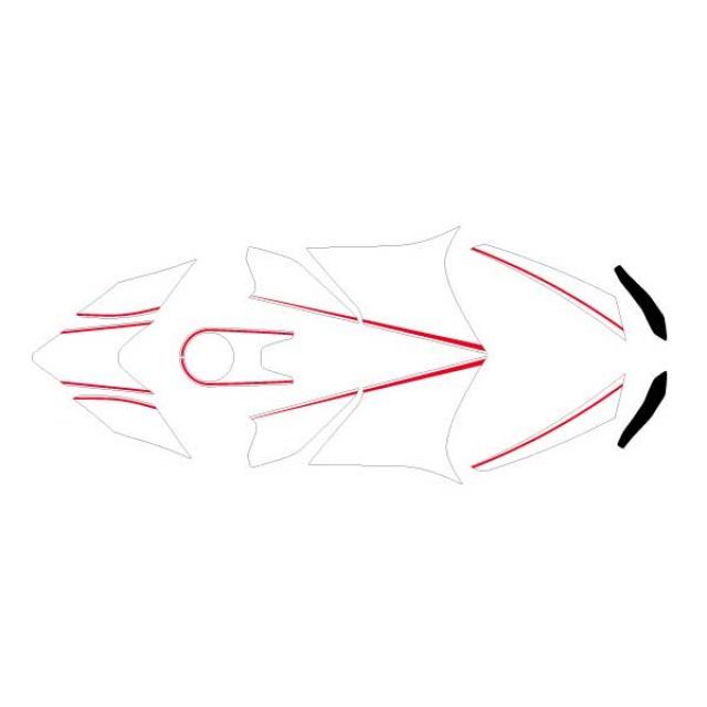 【メーカー直送】エムディーエフ 1199/899 全年式 グラフィックキット ベースモデル ホワイトタイプ 1199/899 タイプ コンプリートセット MDUC03-N-WH-ALL