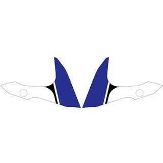 【メーカー直送】エムディーエフ MT-07（14-17） グラフィックキット ストロボモデル ブルータイプ MT-07 タイプ フロントフェンダーセット MMT07-D-BU-FF