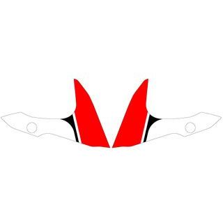 ●メーカー名：エムディーエフ / MDF●商品名：MT-07（14-17） グラフィックキット ストロボモデル 車体色レッド、レッド推奨タイプ●タイプ フロントフェンダーセット・タイプ：コンプリートセットはこちら・タイプ：ライトカウルセットはこちら・タイプ：リアフェンダーセットはこちら・タイプ：タンクセットはこちら●メーカー品番：MMT07-D-SRD-FF●JANコード：4580394165982●メーカー直送品・代金引換でのご注文不可（ご注文が入った場合、キャンセルとさせていただきます。）・他商品との同時注文（併せ買い）不可。（ご注文が入った場合、キャンセルとさせていただきます。）・納品書、弊社無料雑誌が同梱されません。・運送会社、到着日時指定不可・離島への発送不可※本商品は当社倉庫からの発送ではなく【メーカー直送】となります。注意事項へのご了承をお願い致します。商品の保証は、メーカー保証書の内容に準じます。カラー車体色レッド、レッド推奨タイプモデルストロボモデル内容【コンプリートセット】車両1台分のフルセットです。全体をトータルなデザインでカスタムできます。 【フロントサイドセット】フロントサイド部分 【ライトカウルセット】ライトカウル部分 【リアフェンダーセット】リアフェンダー部分 【タンクセット】タンク部分 以上のタイプがあります。ご希望のセットをお選びください。特徴■各車種専用カット加工 全て年式、車種に合わせたカット加工済みなので合わせて貼るだけできれいに仕上がります。■紫外線対応UV加工済 紫外線による焼け、色落ちを防ぐUV加工を施してあります。■厚手3層シート加工 粘着面、印刷面、保護面の3層構造。カッティングシートとは違い厚手高級仕上げです。備考MDFグラフィックキットは、車両全体をトータルにコーディネートするコンプリートセットと、貼りたい部分だけを購入できる各セットがあります。キズ付いたり壊れたりした部分だけを補修する際も必要な部分だけを購入することができます。ご注意※当商品はデカール（ステッカー）のみの商品となります。※掲載画像はイメージです。実際の商品とは色味や仕様が異なる場合がございます。メーカー車種年式型式・フレームNo.その他ヤマハMT-072014-2017※商品掲載時の適合情報です。年式が新しい車両については、必ずメーカーサイトにて適合をご確認ください。