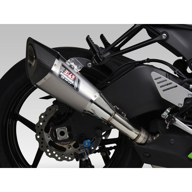 ヨシムラ Slip-On R-11 サイクロン 1エンド EXPORT SPEC 政府認証 ZX-6R 636cc（東南アジア仕様） ZX-6R 600cc（東南アジア仕様） サイレンサー STB（チタンブルーカバー） 110-264-5E80B