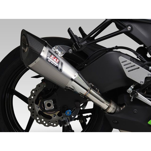 YOSHIMURA Slip-On R-11 サイクロン 1エンド EXPORT SPEC 政府認証 サイレンサー：STB（チタンブルーカバー） 110-264-5E80B ヨシムラ マフラー本体 バイク ニンジャZX-6R