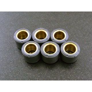 High Speed Pulleys - アルバ φ15×12 YAMAHA汎用 ウエイトローラー 6個入り ヤマハ系 重量 10.5g 15x12-10.5G