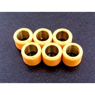 アルバ φ15×12 YAMAHA汎用 スーパーウエイトローラー 6個入り ヤマハ系 重量 6.0g W1512-60SP-6G-6