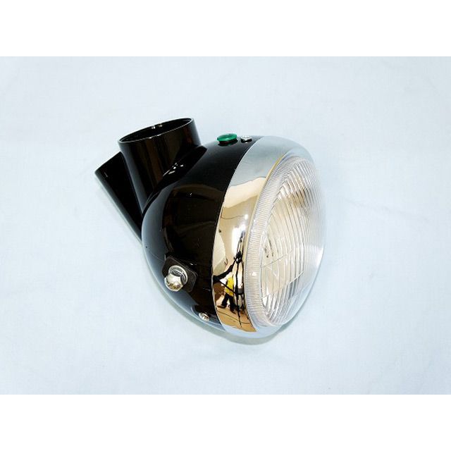 ジーエムモト モンキー用 150φヘッドライト モンキー カラー ブラック mky-00127-BK