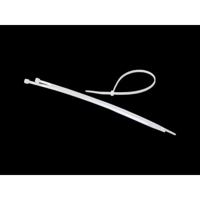 エヌビーエス タイラップ 100本セット サイズ 7.6×350mm カラー 白 ・90-51-01