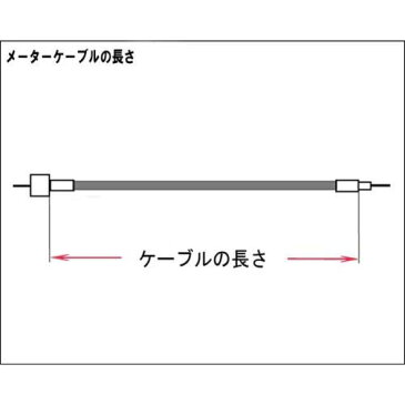 ネオファク 旧車 ショベルFX系 メーターケーブル類 5/8・16mmナット フロントメーターケーブル サイズ：42-1/2in ネオファクトリー