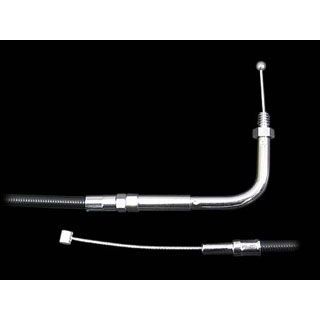 ネオファクトリー 45in スロットルケーブル 90° ブラック -95y BT用 ビッグツイン ・000672